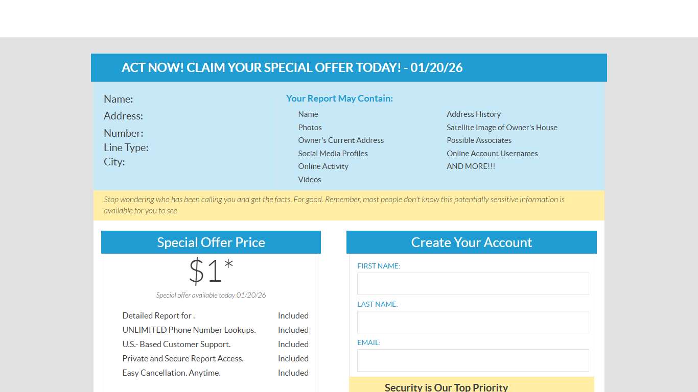 TruthFinder - Phone Exclusive Offer